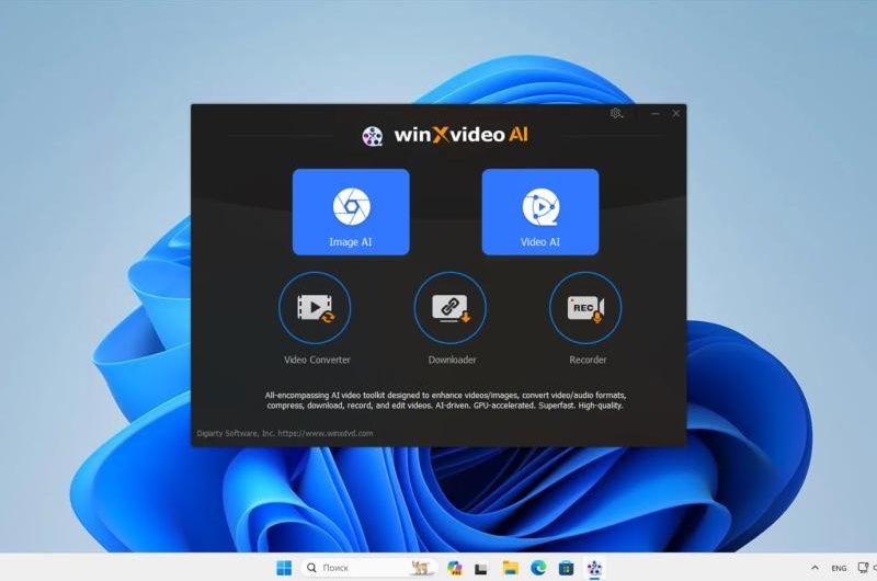 WinXvideo AI – бесплатная лицензия (пожизненная)