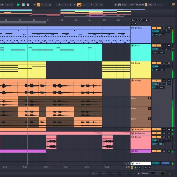 Ableton Live 12 Lite – бесплатная лицензия для Windows и Mac