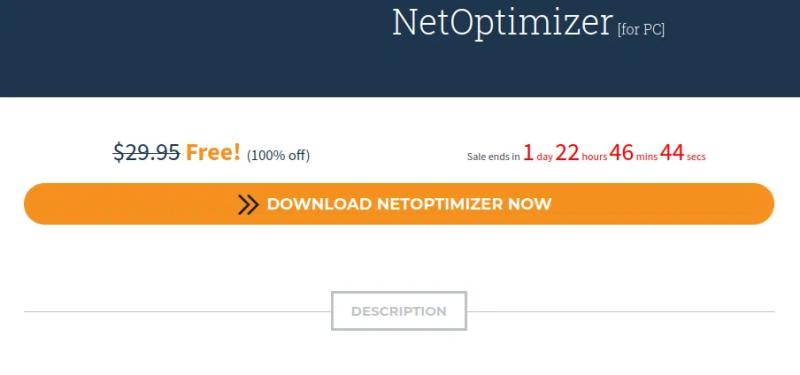 NetOptimizer – бесплатная лицензия на 1 год