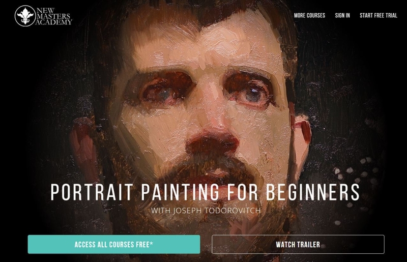 New Masters Academy Portrait Painting for Beginners With Joseph Todorovitch