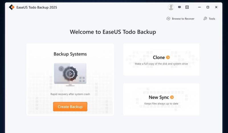 EaseUS Todo Backup Home 2025 – бесплатная лицензия на 1 год