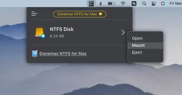 Donemax NTFS для Mac – бесплатная лицензия (пожизненная)